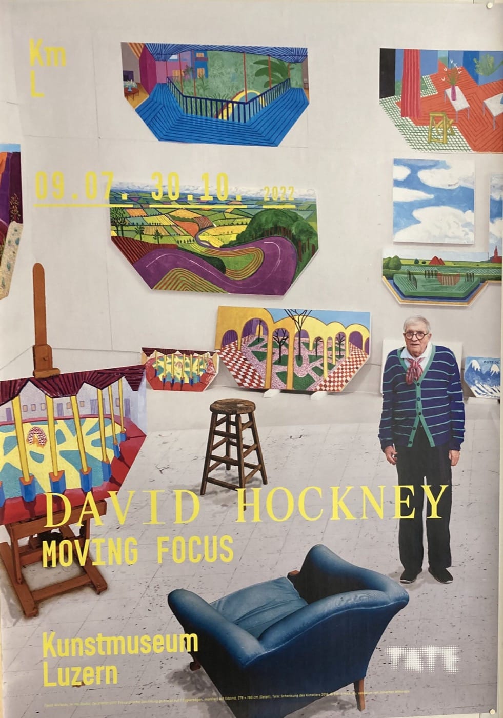 David Hockney. Moving Focus