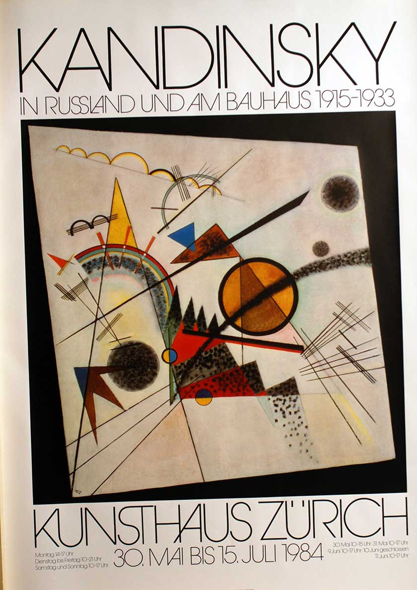 Kandinsky in Russland und im Bauhaus (1923)