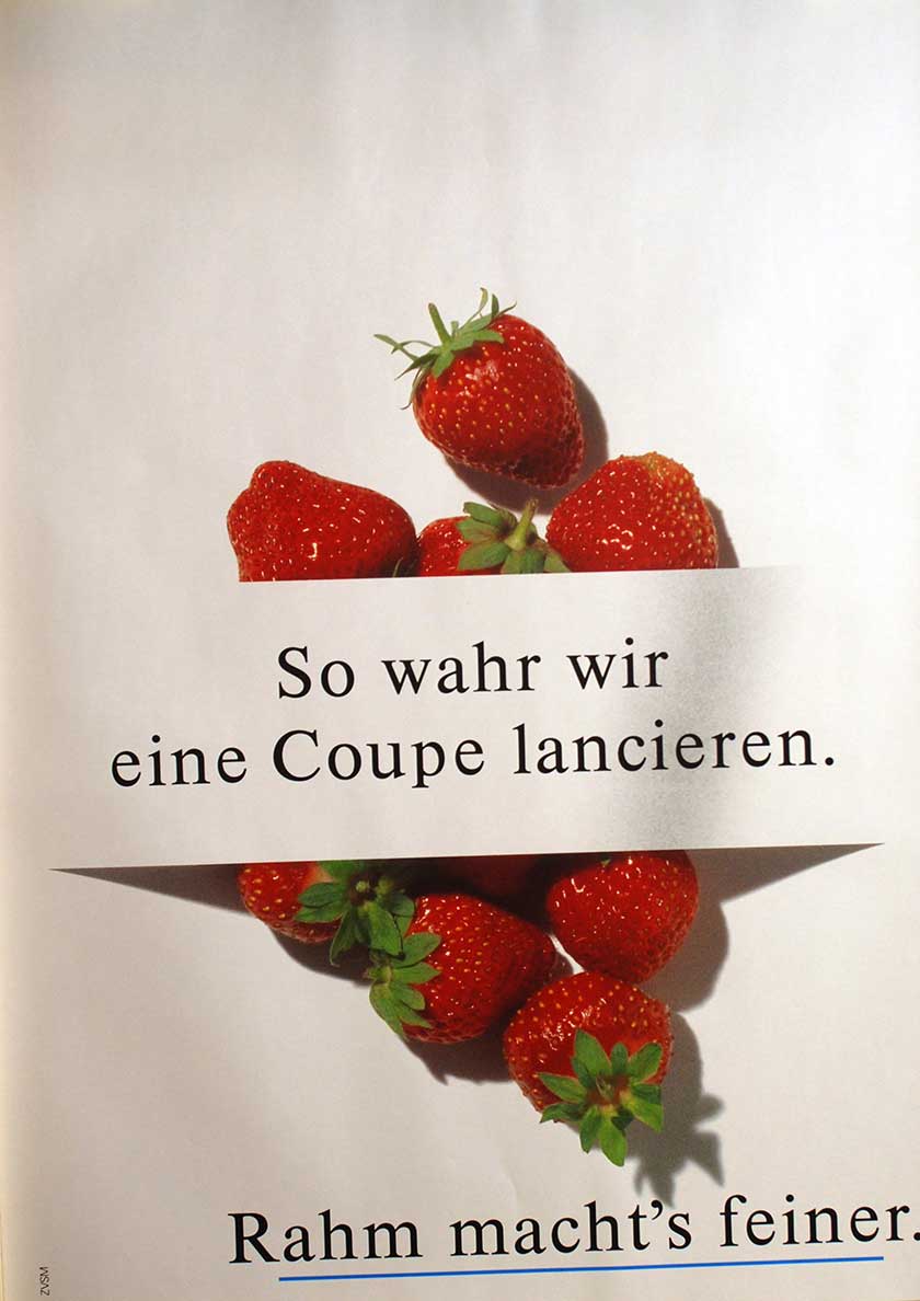So wahr wir den Coupe lancieren.
