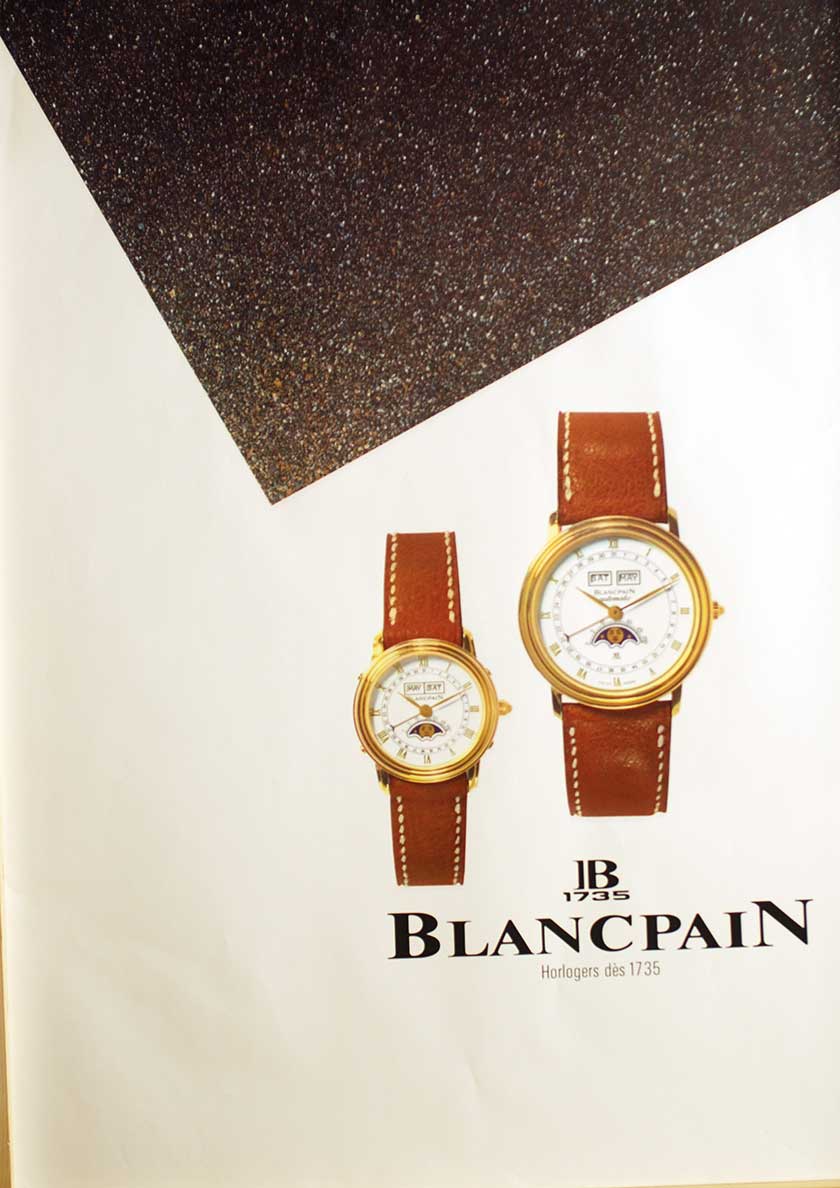 Horlogers dès 1735, Blancpain