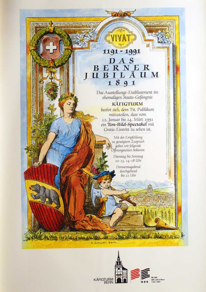 Das Berner Jubiläum 1891-1991