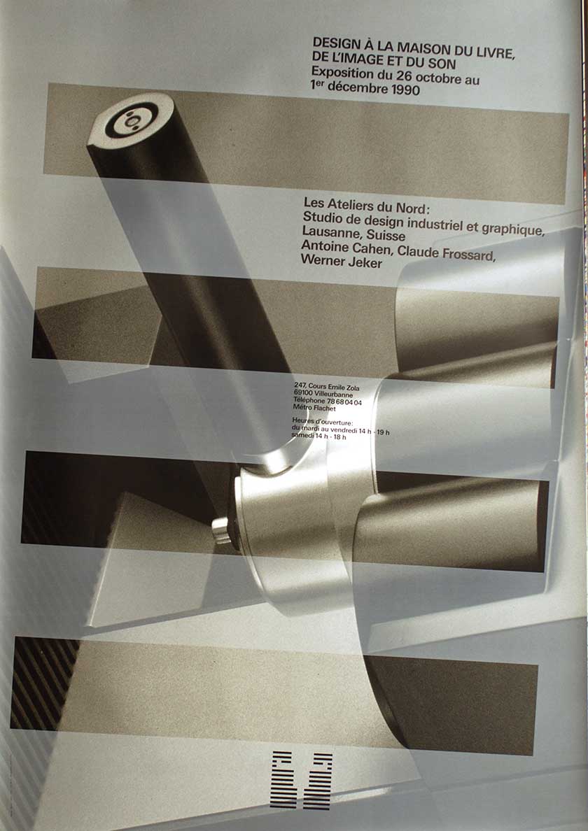 Design à la maison du livre, de l’image et du son