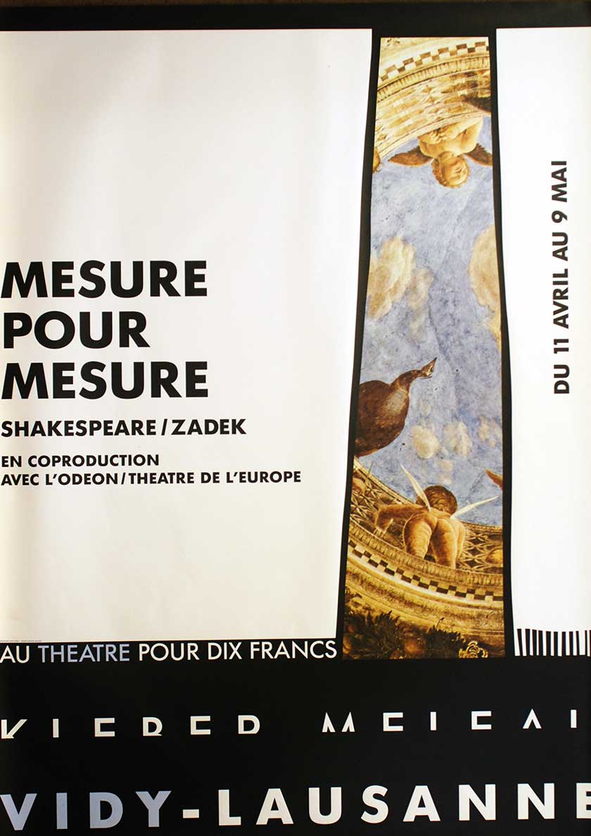 Mesure pour mesure, Shakespeare/Zadek