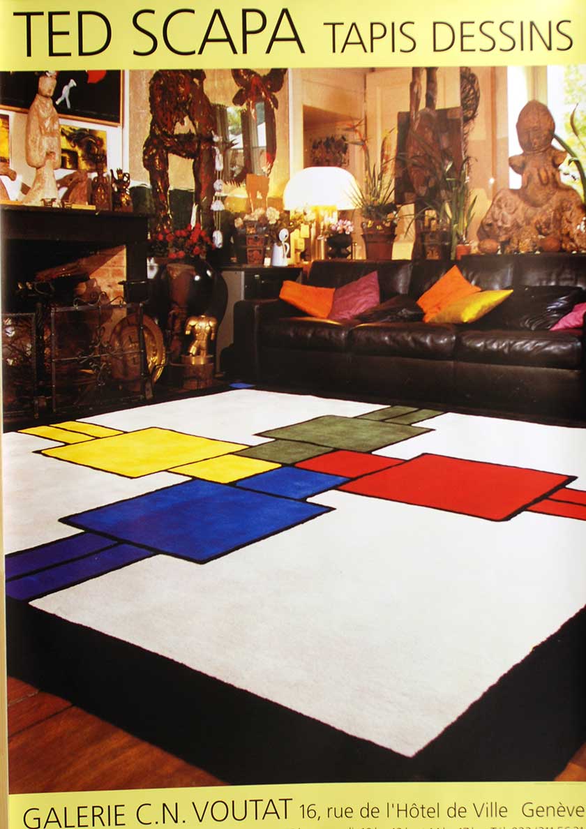 Ted Scapa, Tapis Dessins