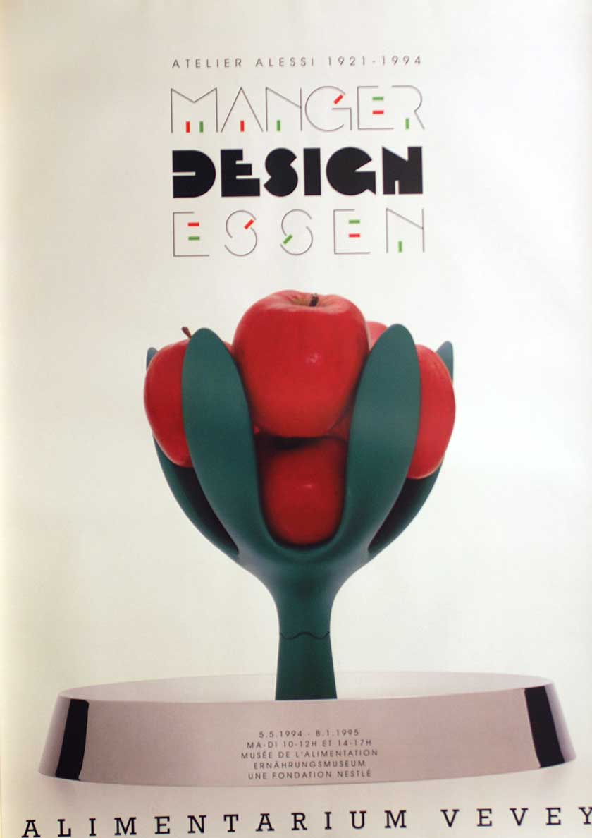 Atelier Alessi 1921–1994, Manger/Design/Essen
