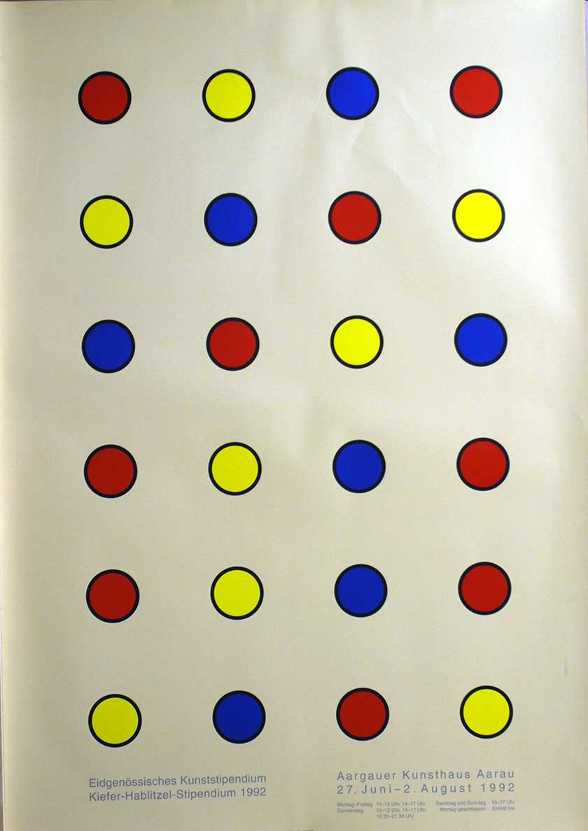 Eidg. Kunststipendium 1992