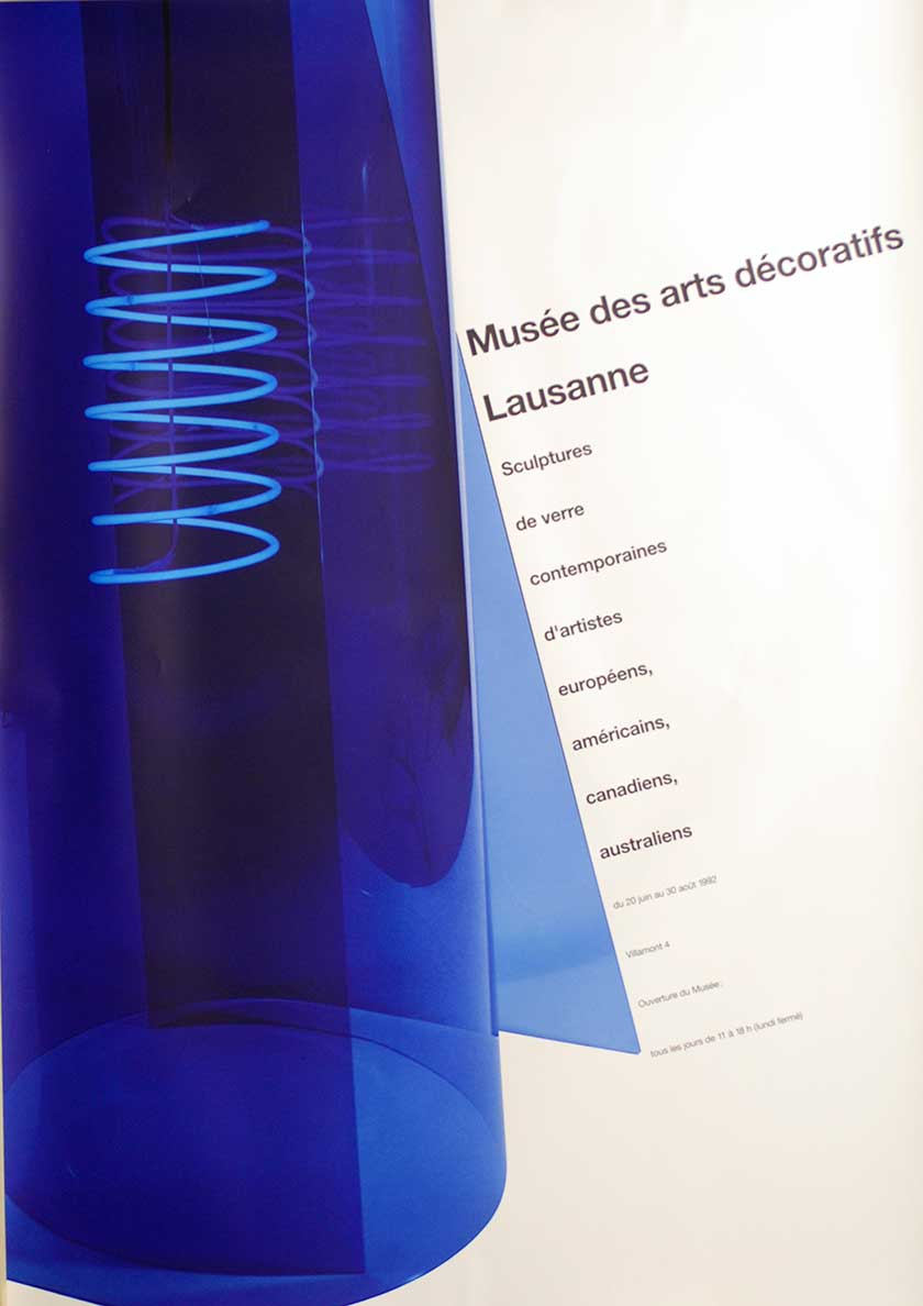 Sculptures de verre contemporaines