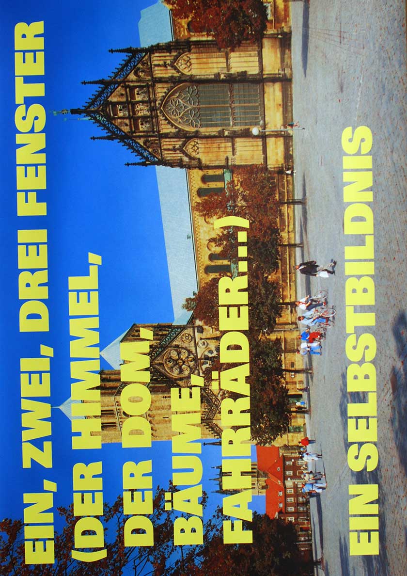 Eins, zwei, drei Fenster (DER HIMMEL, DER DOM, BÄUME, FAHRRÄDER...)