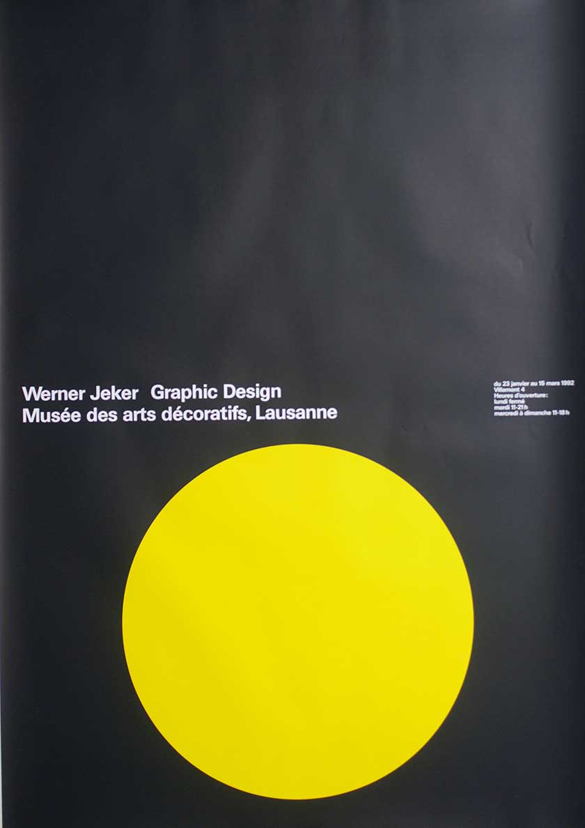 Werner Jeker, Graphic Design
