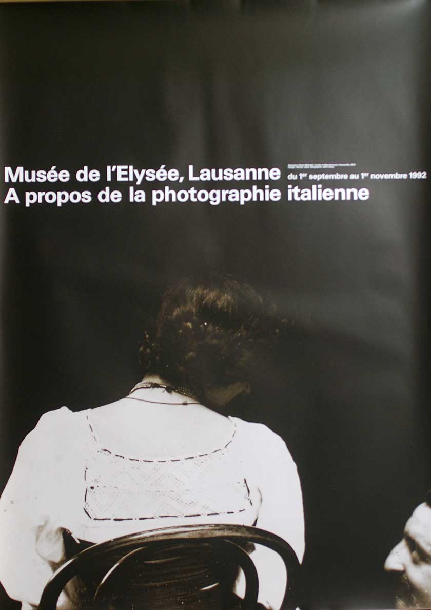 A propos de la photographie italienne