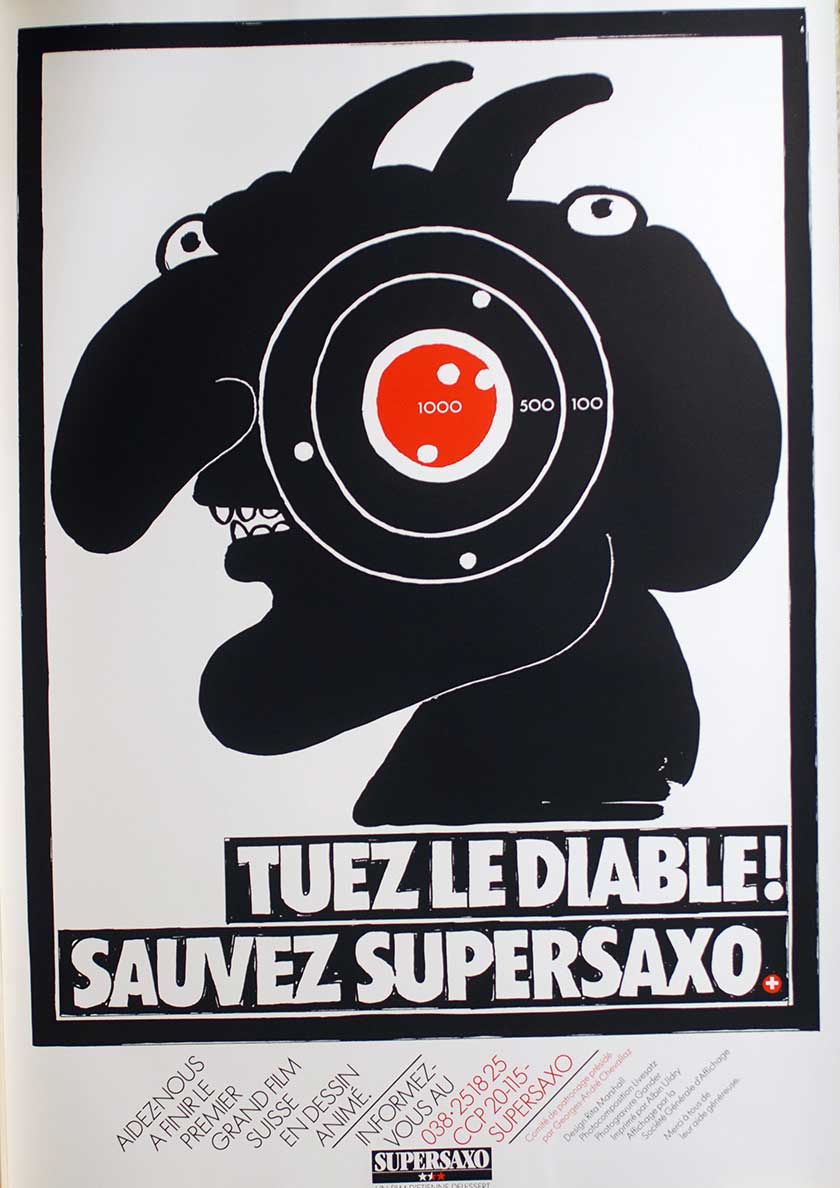 Tuez le diable! Sauvez Supersaxo.
