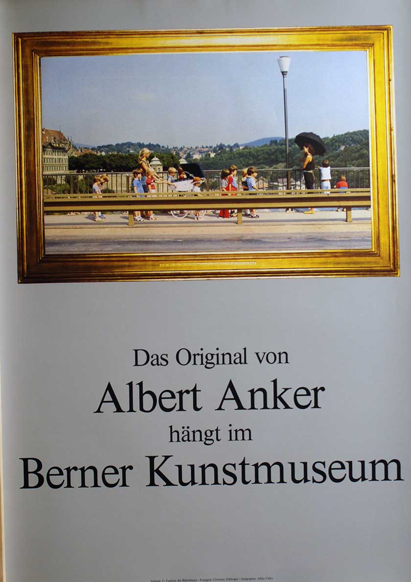 Das Original von Albert Anker hängt im Berner Kunstmuseum