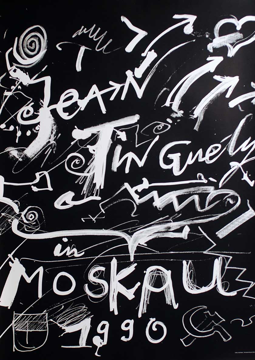 Jean Tinguely in Moskau