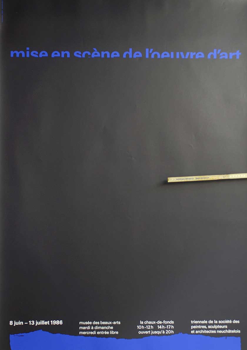 Mise en scène de l'œuvre d'art