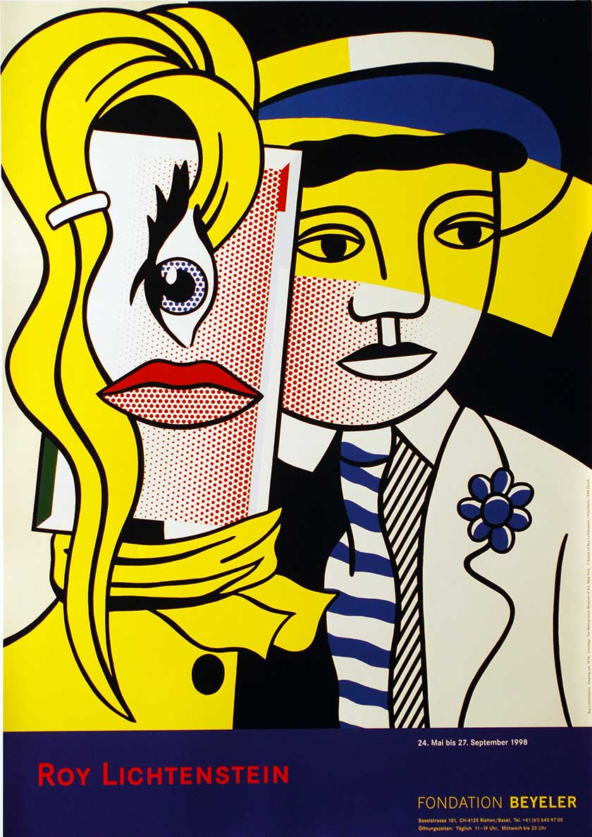 Roy Lichtenstein (Steping out)