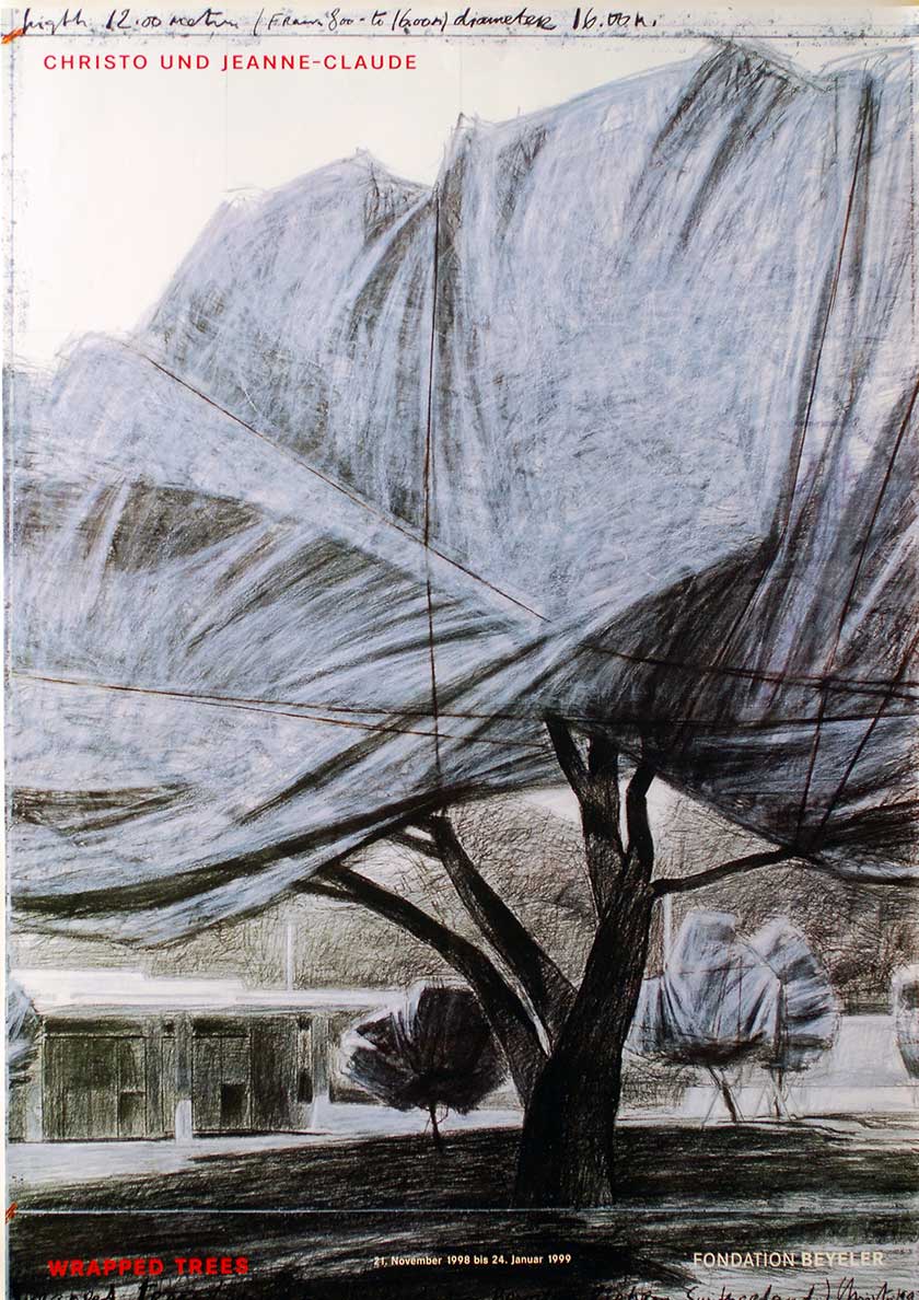 Christo und Jeanne-Claude (Wrapped Trees)