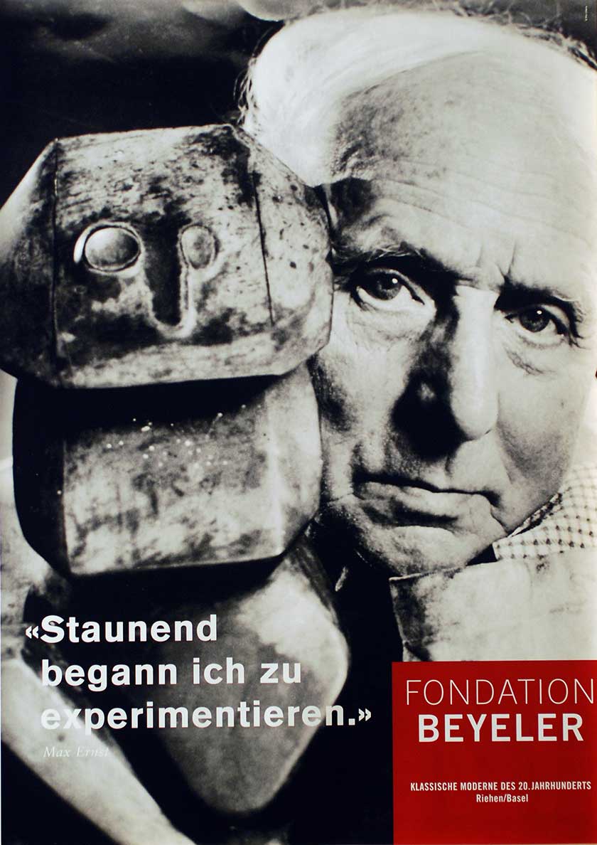 Max Ernst: «Staunend begann ich zu experimentieren.»