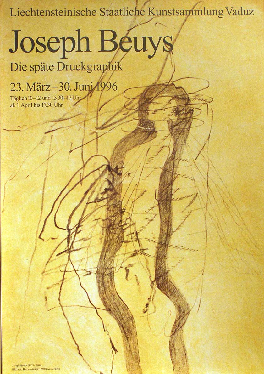 Joseph Beuys, Die späte Druckgraphik (Blitz und Bienenkönigin)