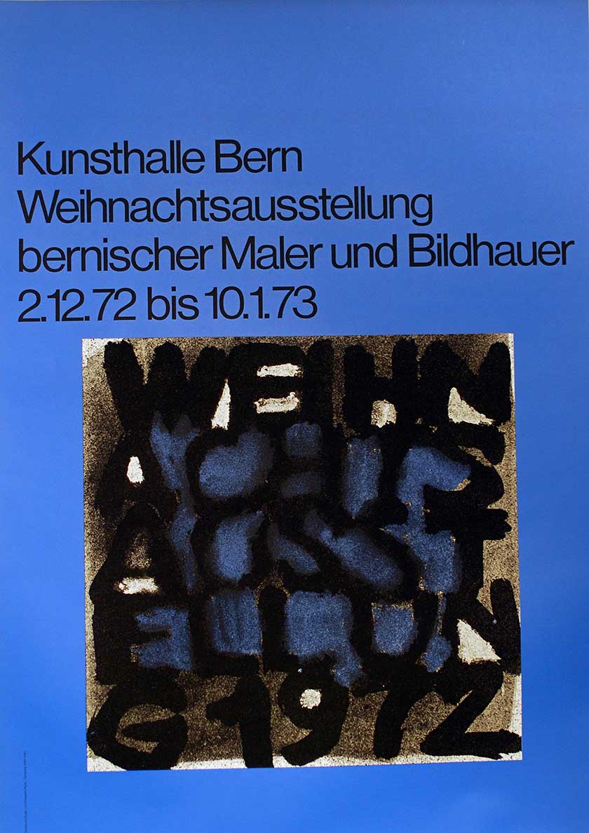 Weihnachtsausstellung bernischer Maler und Bildhauer 1972