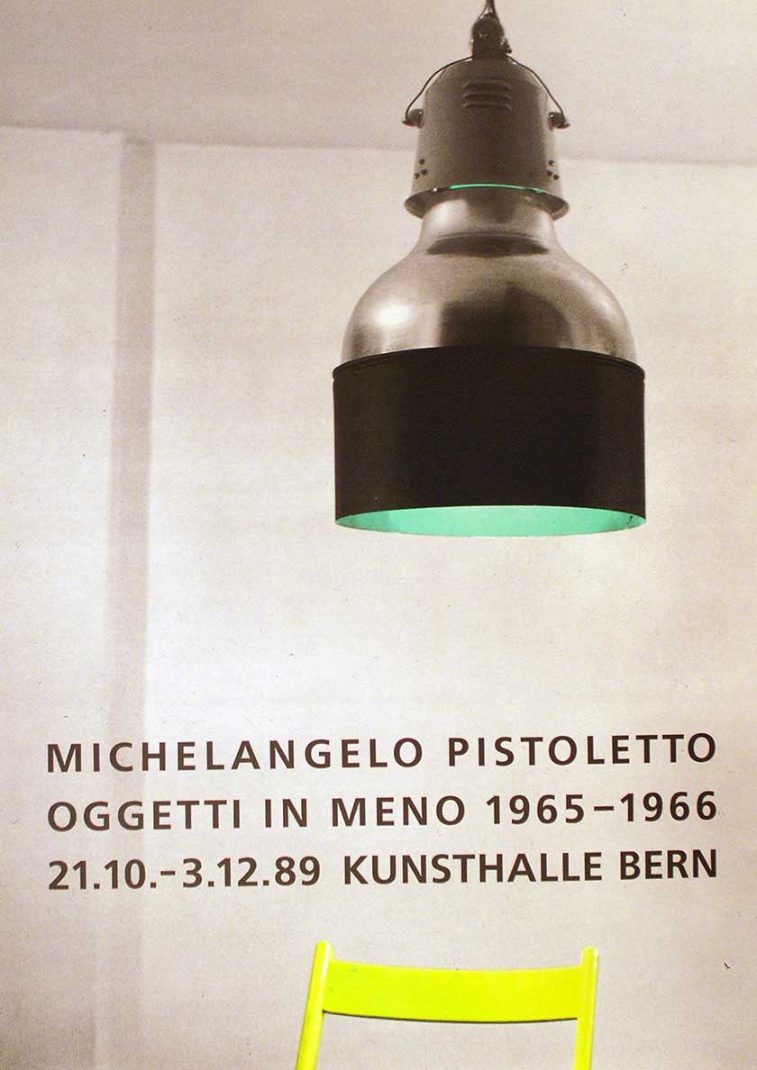 Michelangelo Pistoletto, Oggetti in Meno 1965–1966