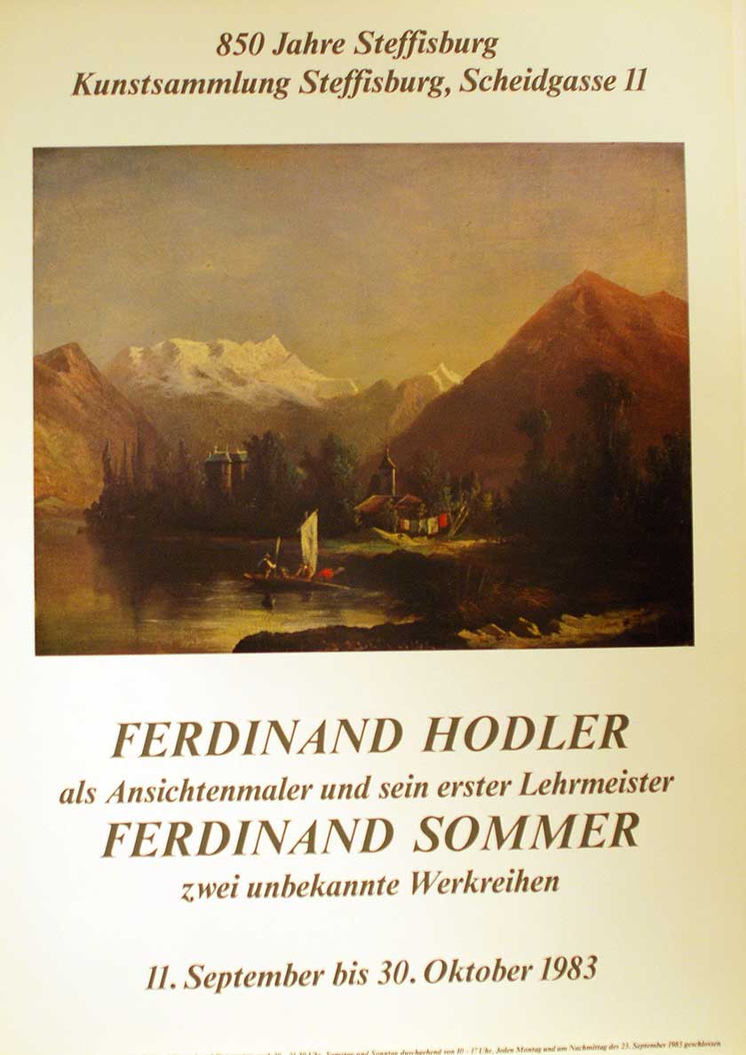 Ferdinand Hodler als Ansichtenmaler