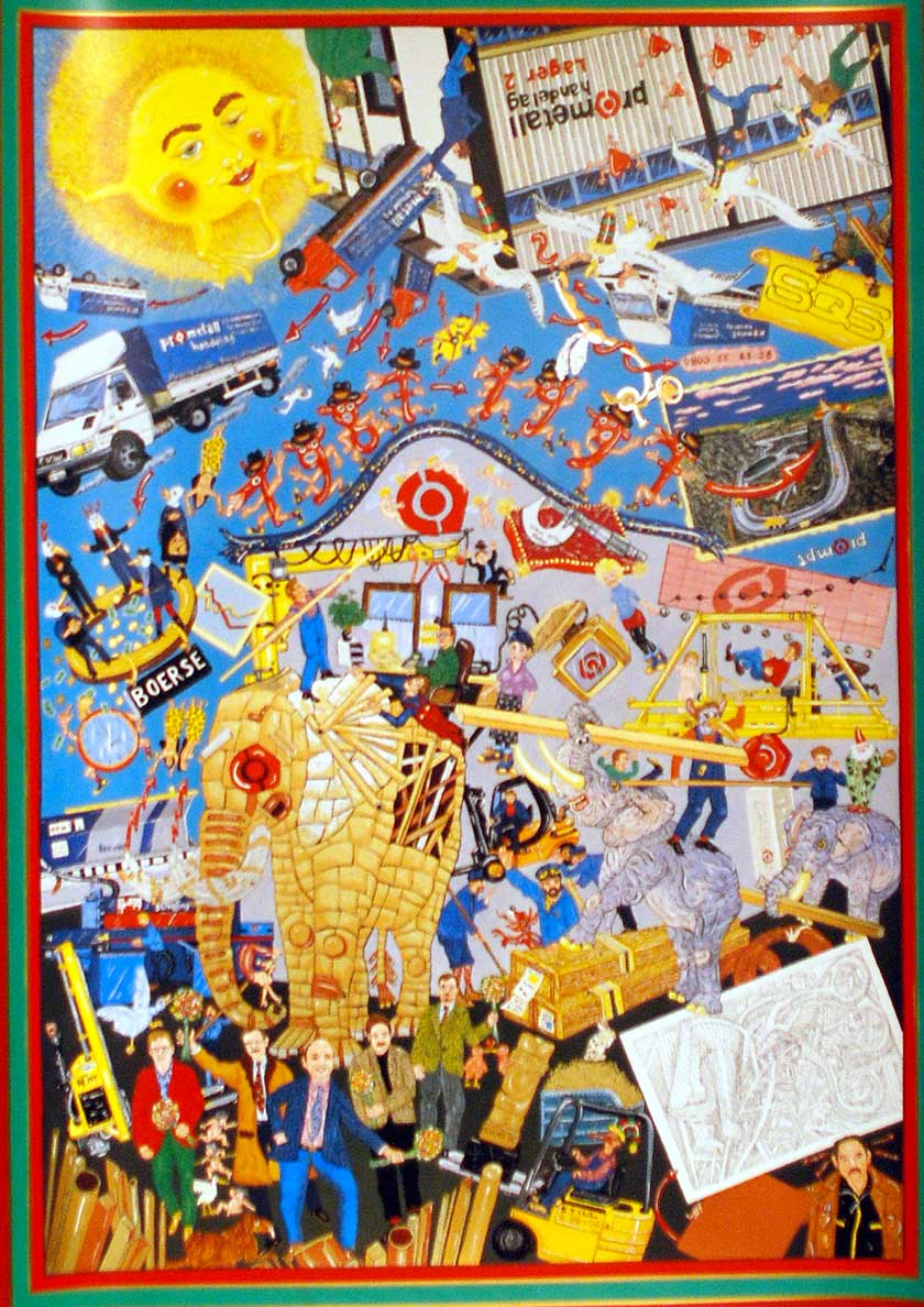 Peter von Wattenwyl, Mühle Hunziken, 1987–1997