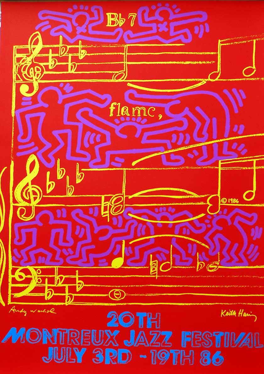 20. Montreux Jazz Festival, Warhol Andy / Haring Keith