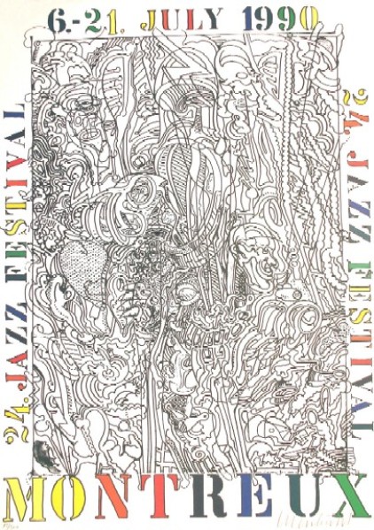 24. Montreux Jazz Festival, Variante weisser Grund