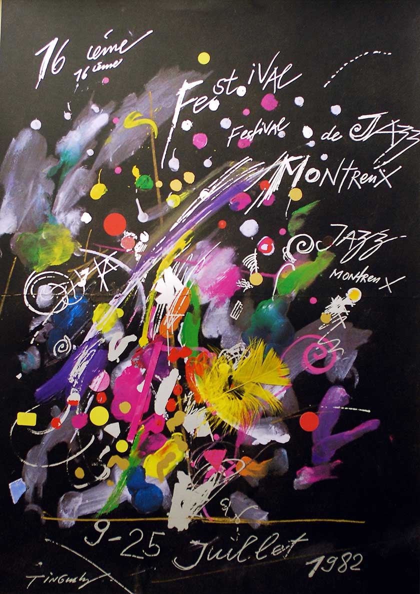 16. Montreux Jazz Festival, Jean Tinguely