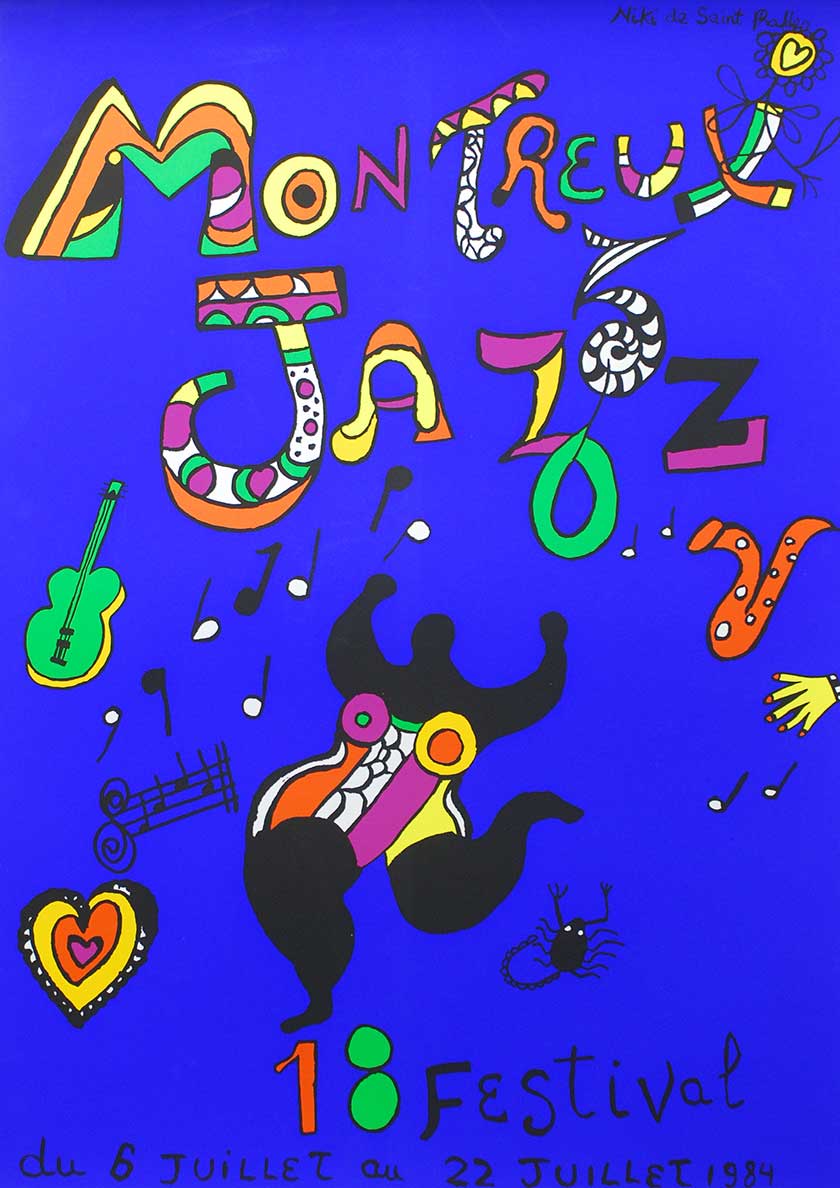 18. Montreux Jazz Festival, Niki de Saint Phalle