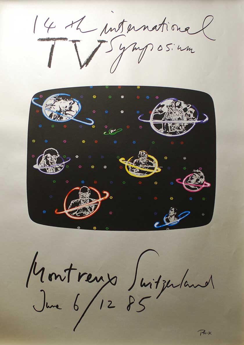Paik Nam June, 14th international Symposium, Montreux