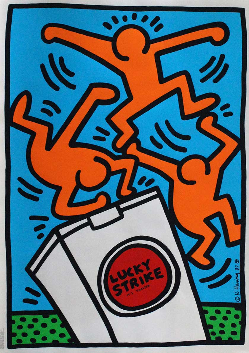Keith Haring, Lucky Strike