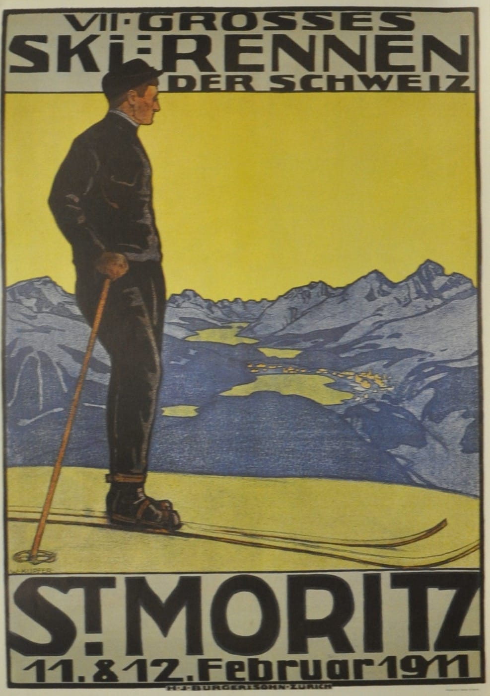 VII:Grosses Skirennen der Schweiz 1911
