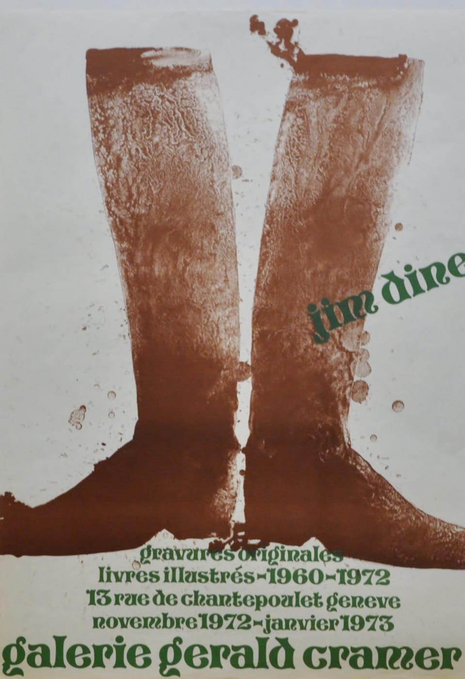 Jim Dine. Gravures Originales