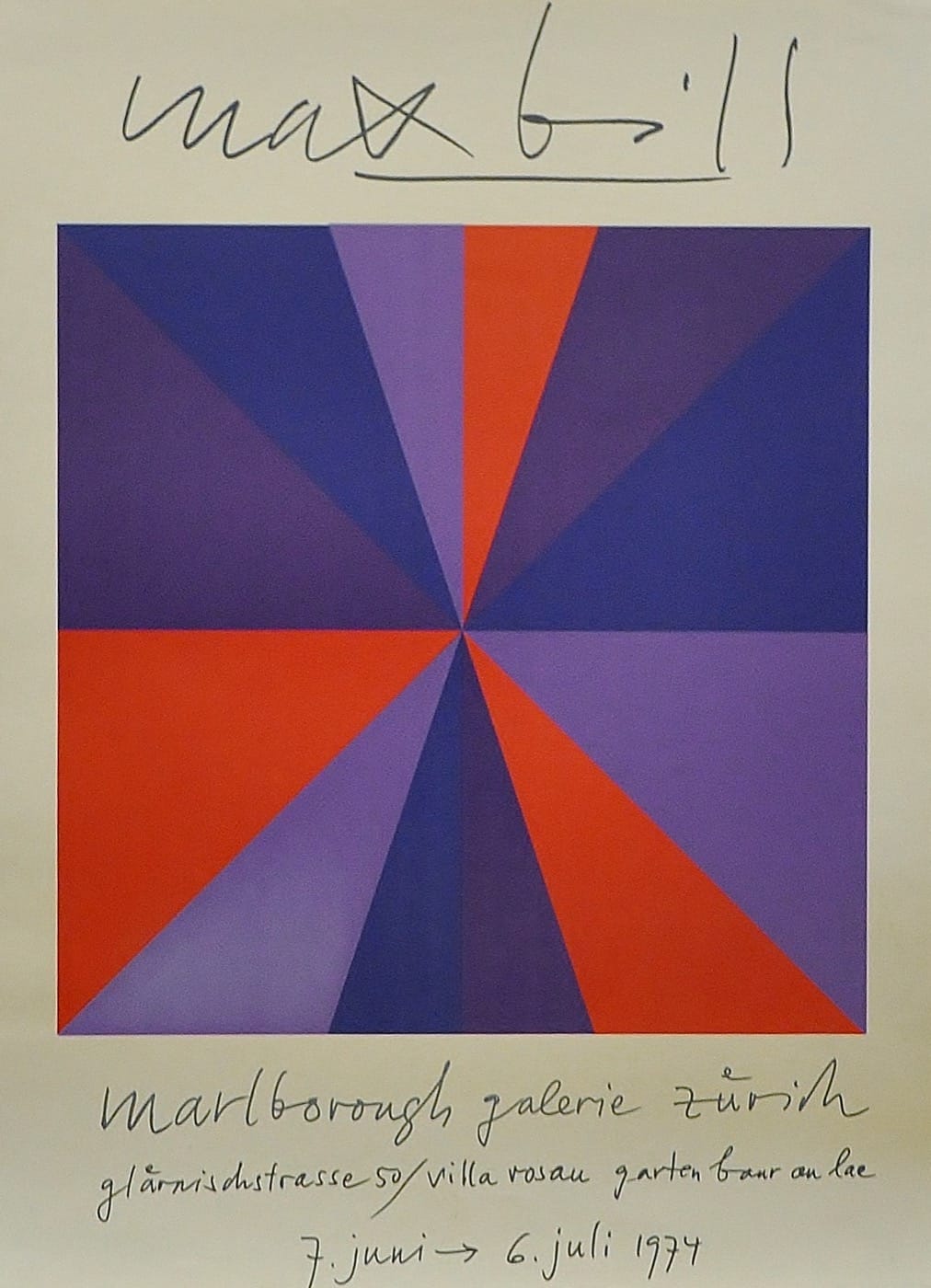 Max Bill 1974