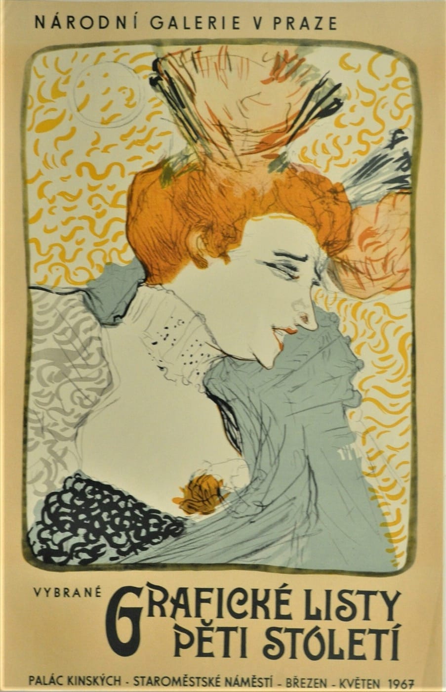 Toulouse Lautrec Narodni Galerie V Praze 1967