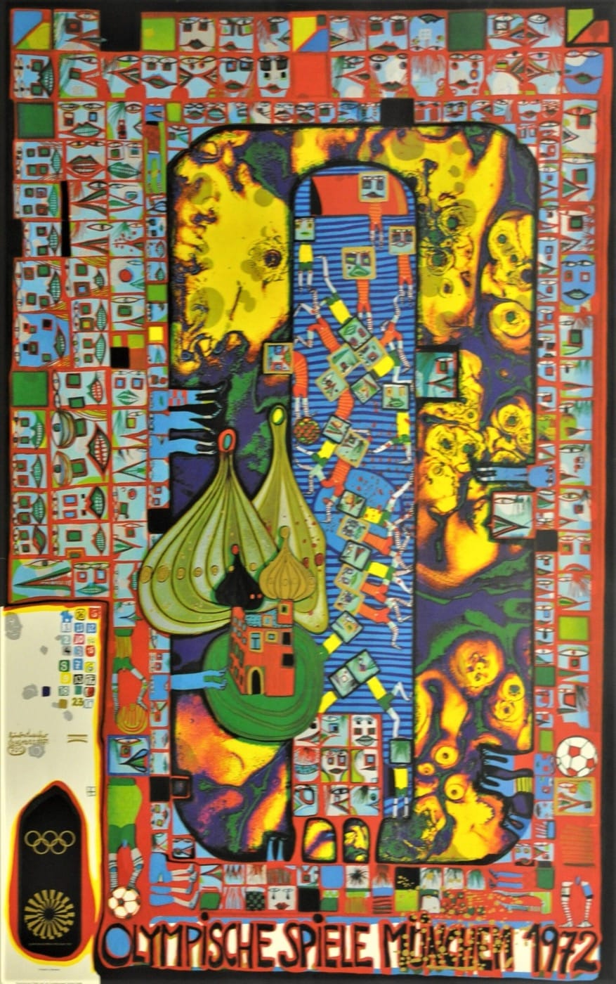 Olympische Spiele München 1972	Hundertwasser