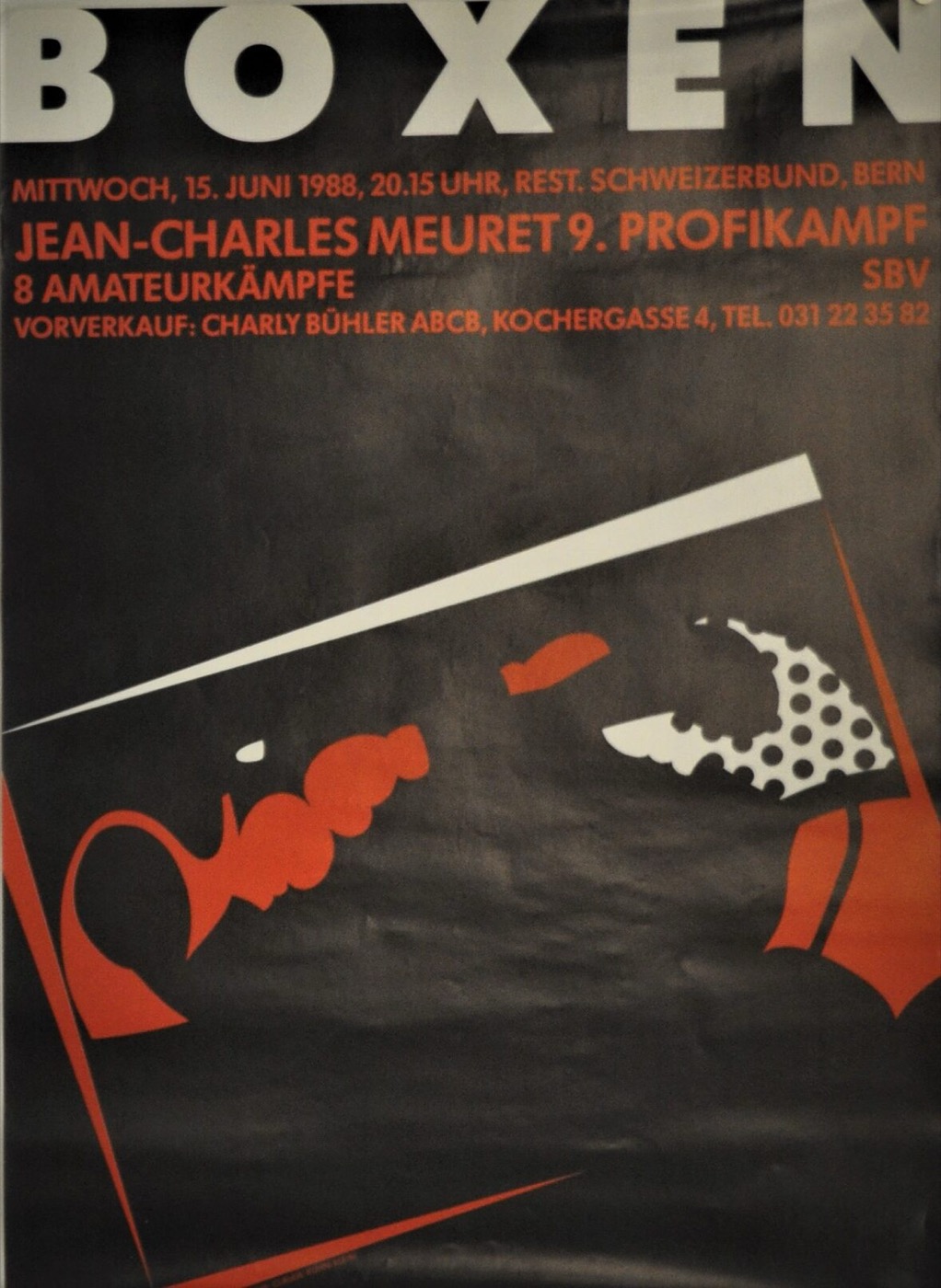 Boxen Meuret, 9. Profikampf