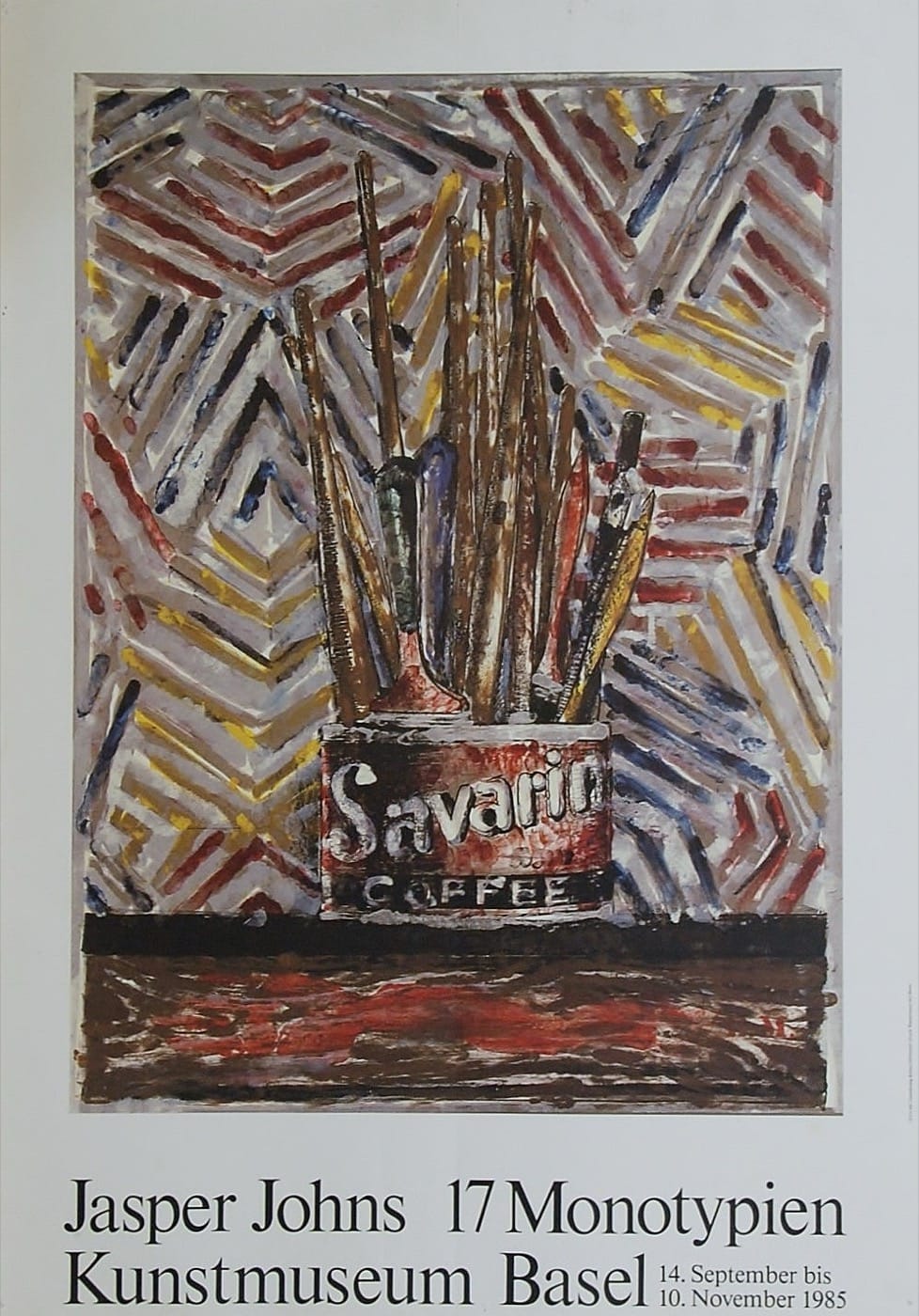 Jasper Johns - 17 Monotypien