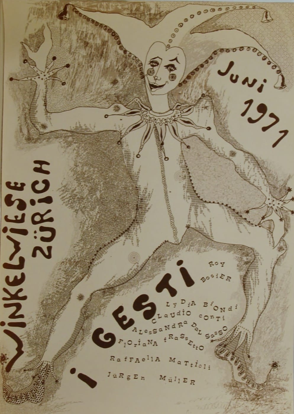 i Gesti. Winkelwiese Zürich