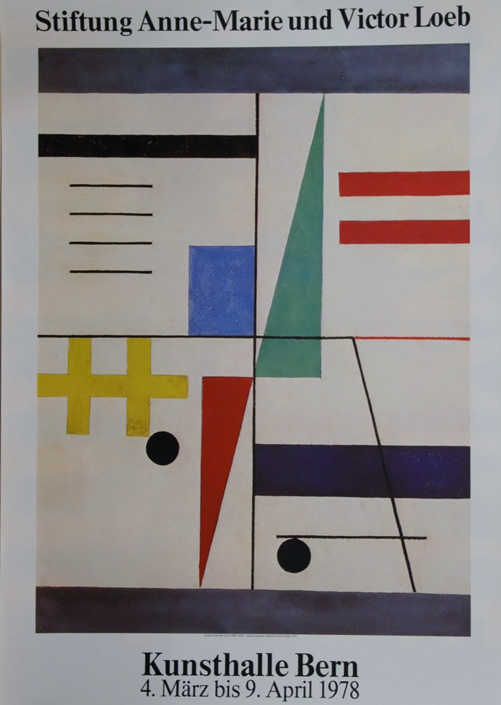 4 espaces à bandes horizontales, 1932