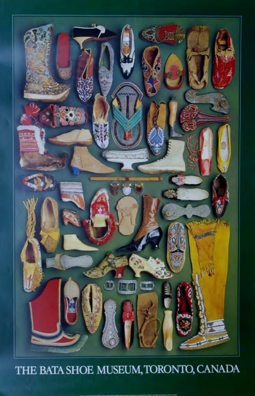 The Bata shoe museum, Toronto, grün